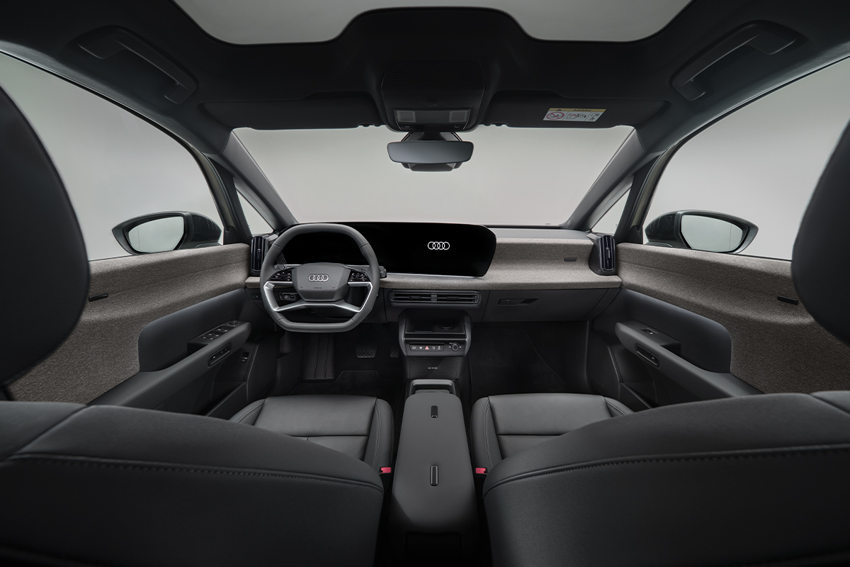 Interieuransicht des Audi Q9