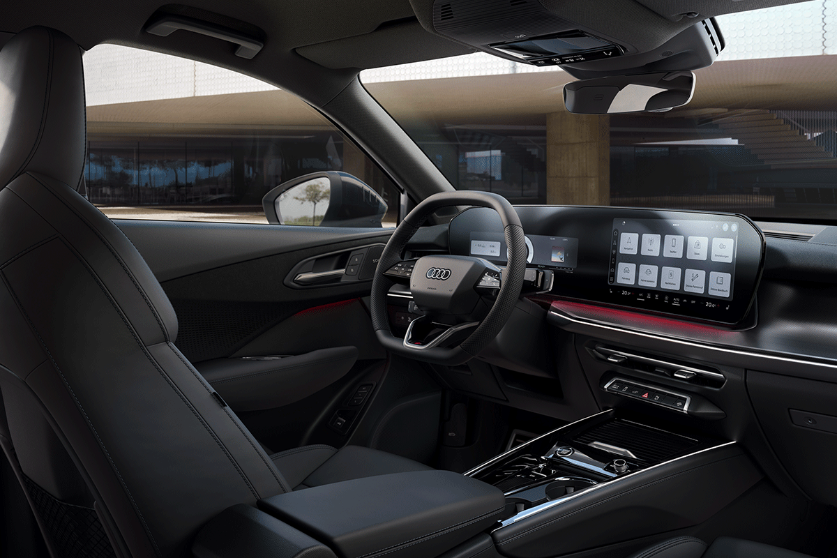 Innenansicht des neuen Audi Q3 Sportback