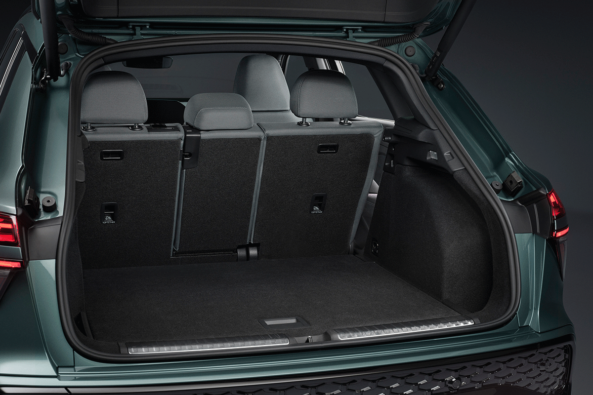 Kofferraumansicht des neuen Audi Q3