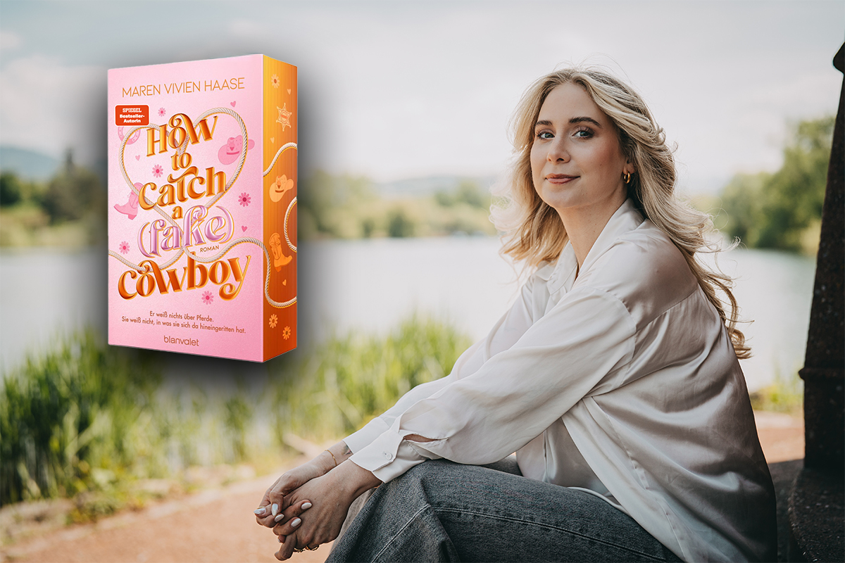 Maren Vivien Haase mit ihrem Buch
