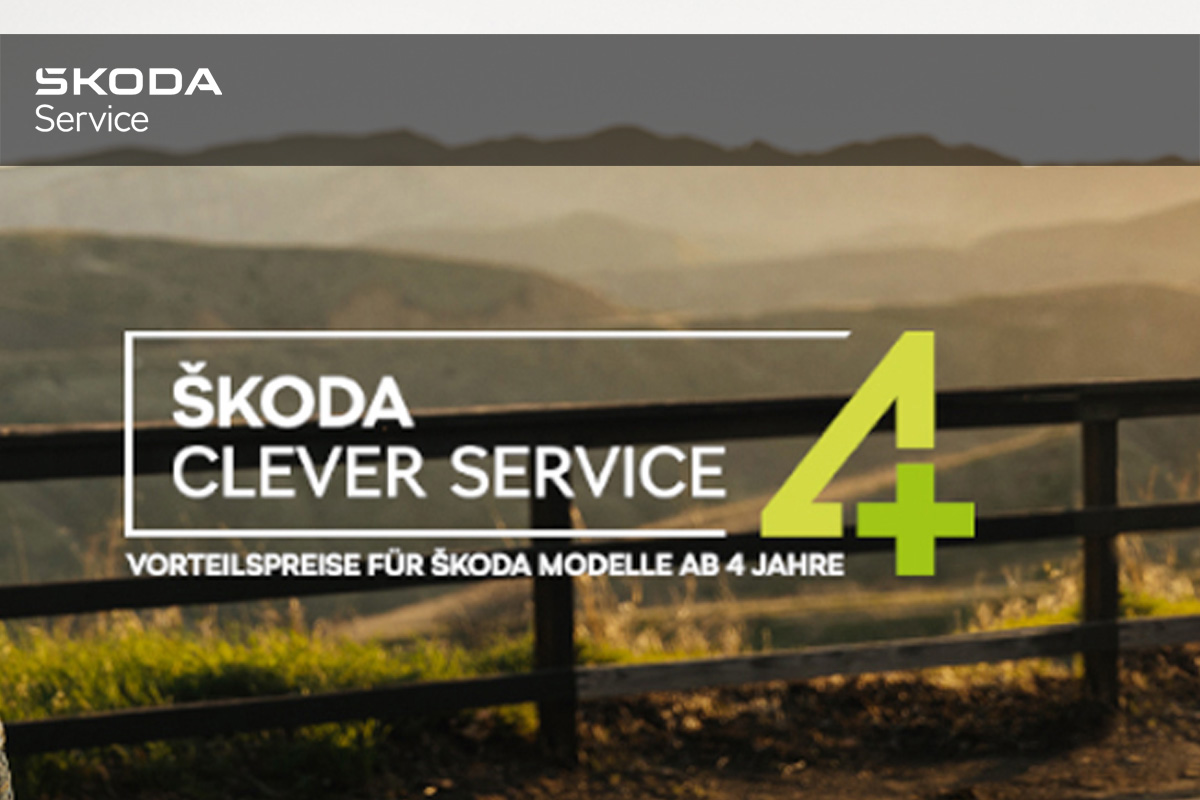 Logo von Skoda Clever Service.