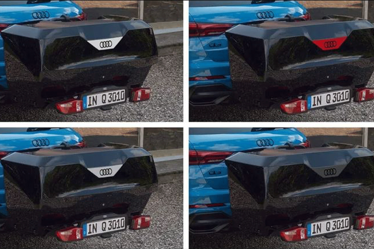 Audi Heckbox Dekorfolien.